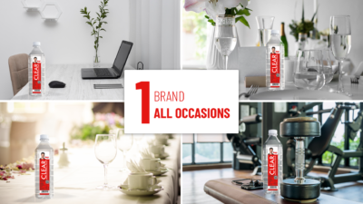 Clear Pani packaged drinking water bottles for events, hotels, and offices in India